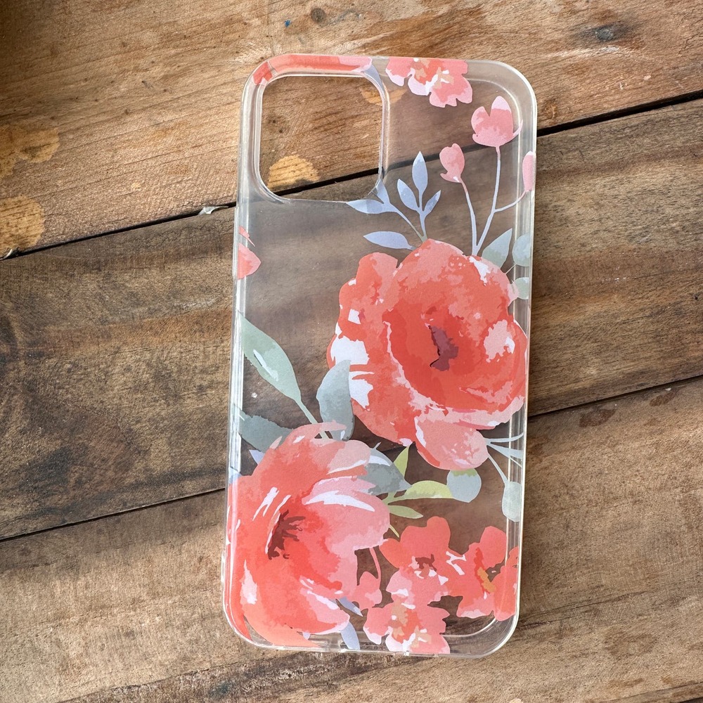 Iphone 12 Pro Floral Clear Case Brand New